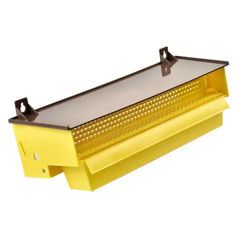 Beekeeping Plastic Pollen Trap Yellow With Removable Ventilated