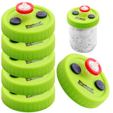 Liquid Culture Lids - Autoclavable WIDE Mouth Jar