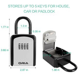 ORIA Password Key Box Outdoor Key Safe Lock
