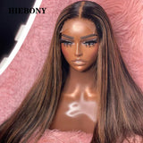 Highlight Straight Lace Front Wig Human Hair 250%