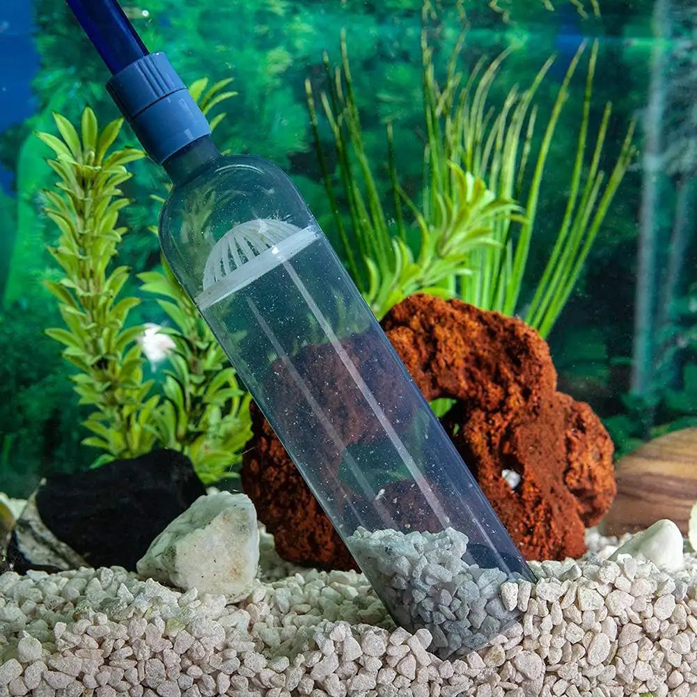 Gravel Vacuum For Aquarium Fish Bowl Gravel Cleaner