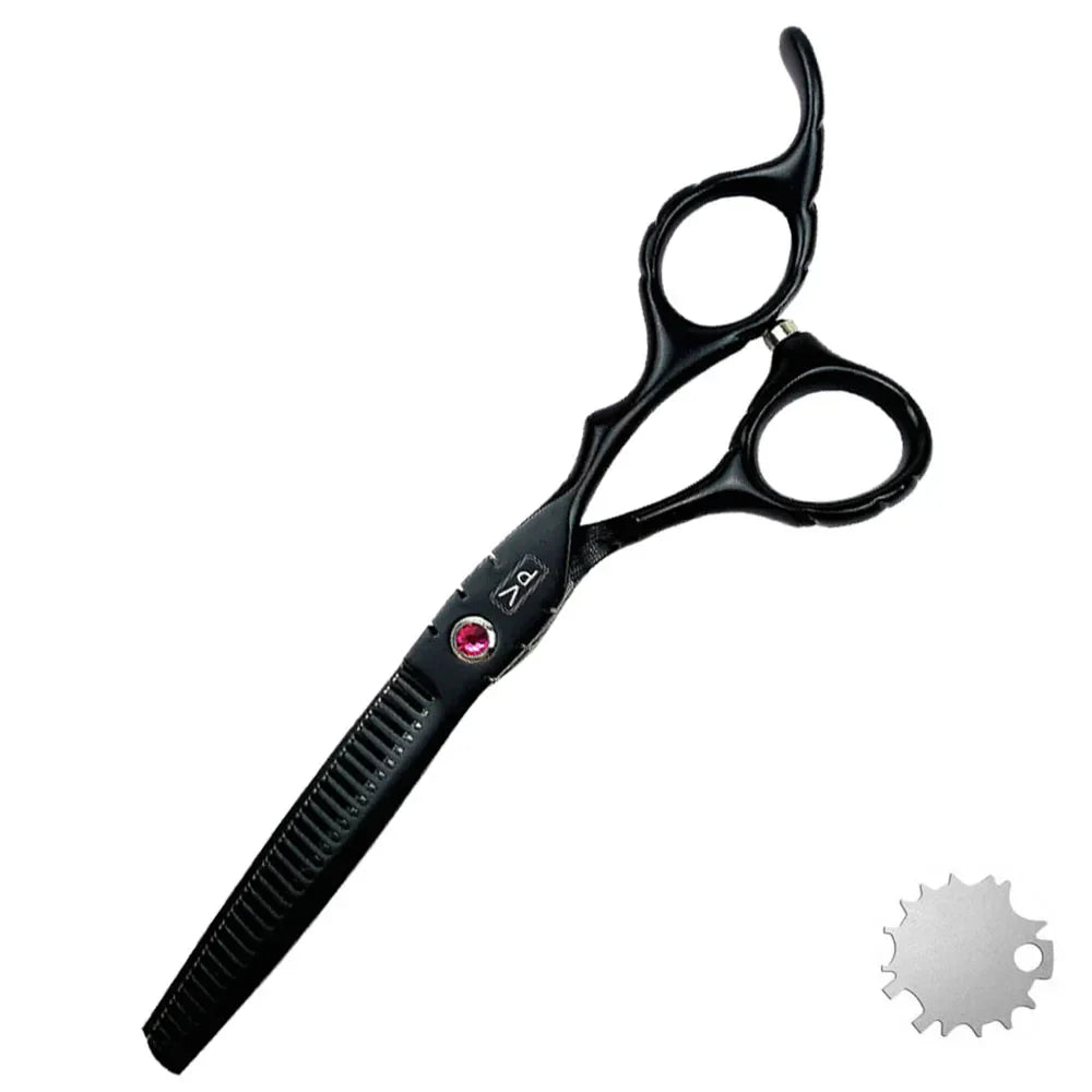 6.0 inch 17cm Professional hairdressing scissors Straight Shears