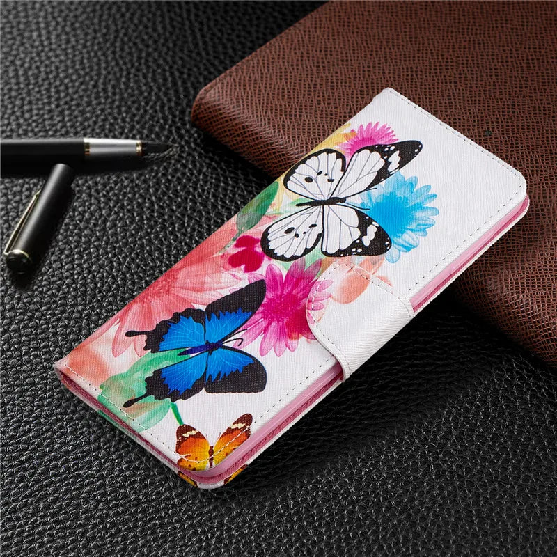 Wallet Flip Case For Redmi 12C Cover Case