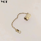 10pcs FC metal dust cap Metal chain special