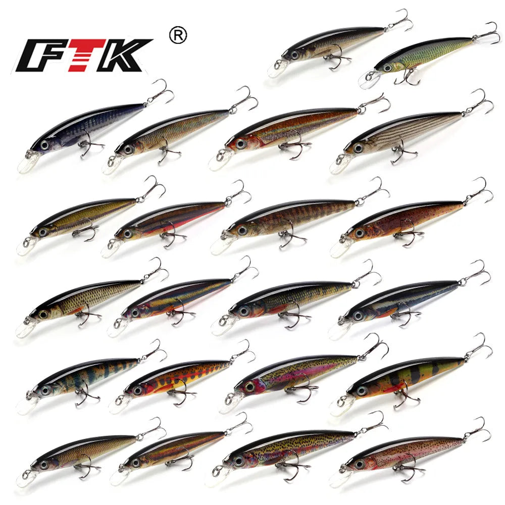 FTK Fishing Lure 1 pc Bass Lure 100mm/12g