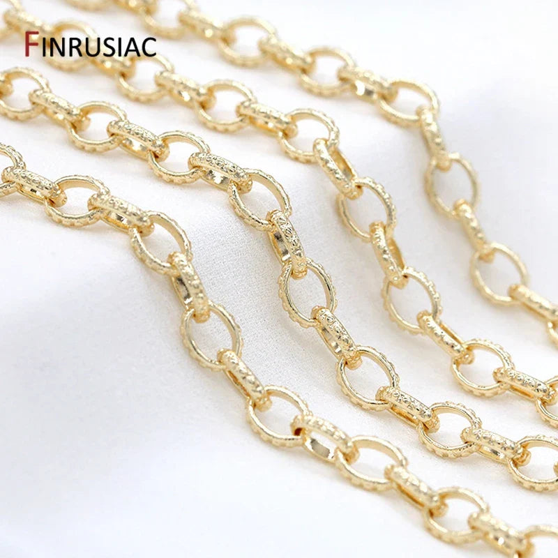 2021 New Trendy 4mm Round OShape Chain Big