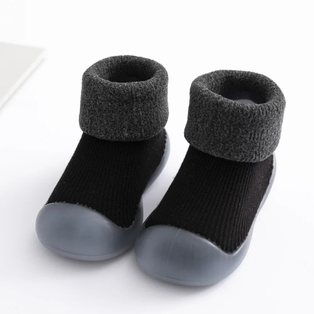 baby sock shoes for winter thick cotton animal