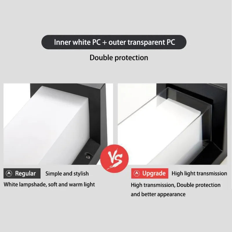 Led outdoor wall lamp led outdoor wall light