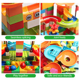 77-308PCS Marble Race Run Big Block Compatible City