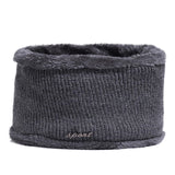 New Winter Beanie Hats Scarf Set Warm Knit