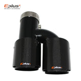 EPLUS Car Carbon Fiber Glossy Muffler Tip H