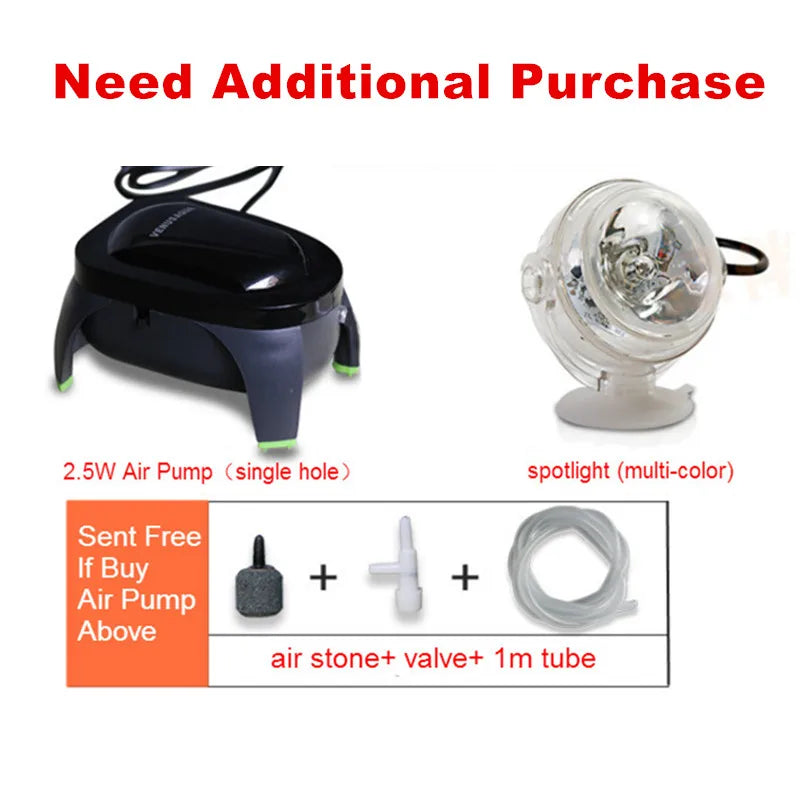 Volcano Stone Aquarium Decoration Fish Tank Bubble Volcano