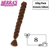 82" Jumbo Box Braids Synthetic Hair Extensions