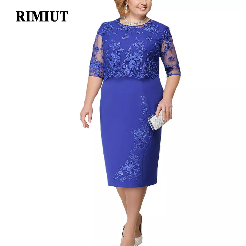 Rimiut Plus Size 5XL 4XL Women Summer Autumn