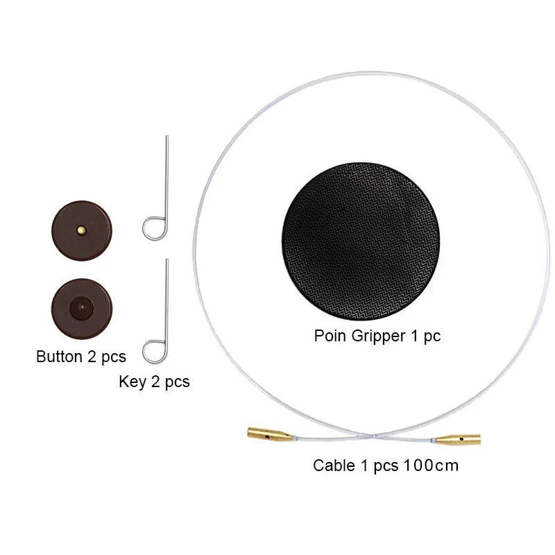 LMDZ 1Pcs High Quality Cable or Sandalwood Circular