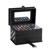 Black Cross Pattern Portable Professional 45 Color Eye