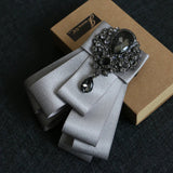 Handmade British Style New Diamond Bow Ties for