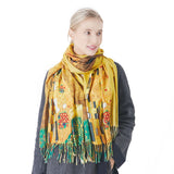 New Cashmere Scarf Women Digital Printing Pashmina Shawl