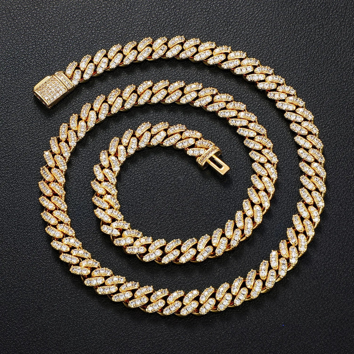 6mm 8mm Width Fashion Miami Cuban Chain Necklace