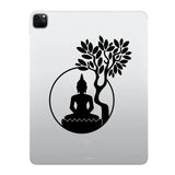 Buddha Bodhi Tree Decal Laptop Sticker for iPad