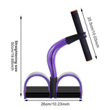 Indoor Fitness Resistance Bands Exercise Equipment Elastic Sit