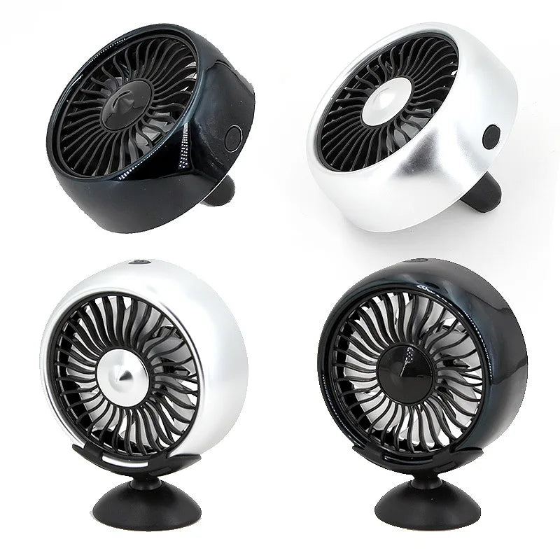 Summer Car USB Fan 3 Gear Wind Adjustment