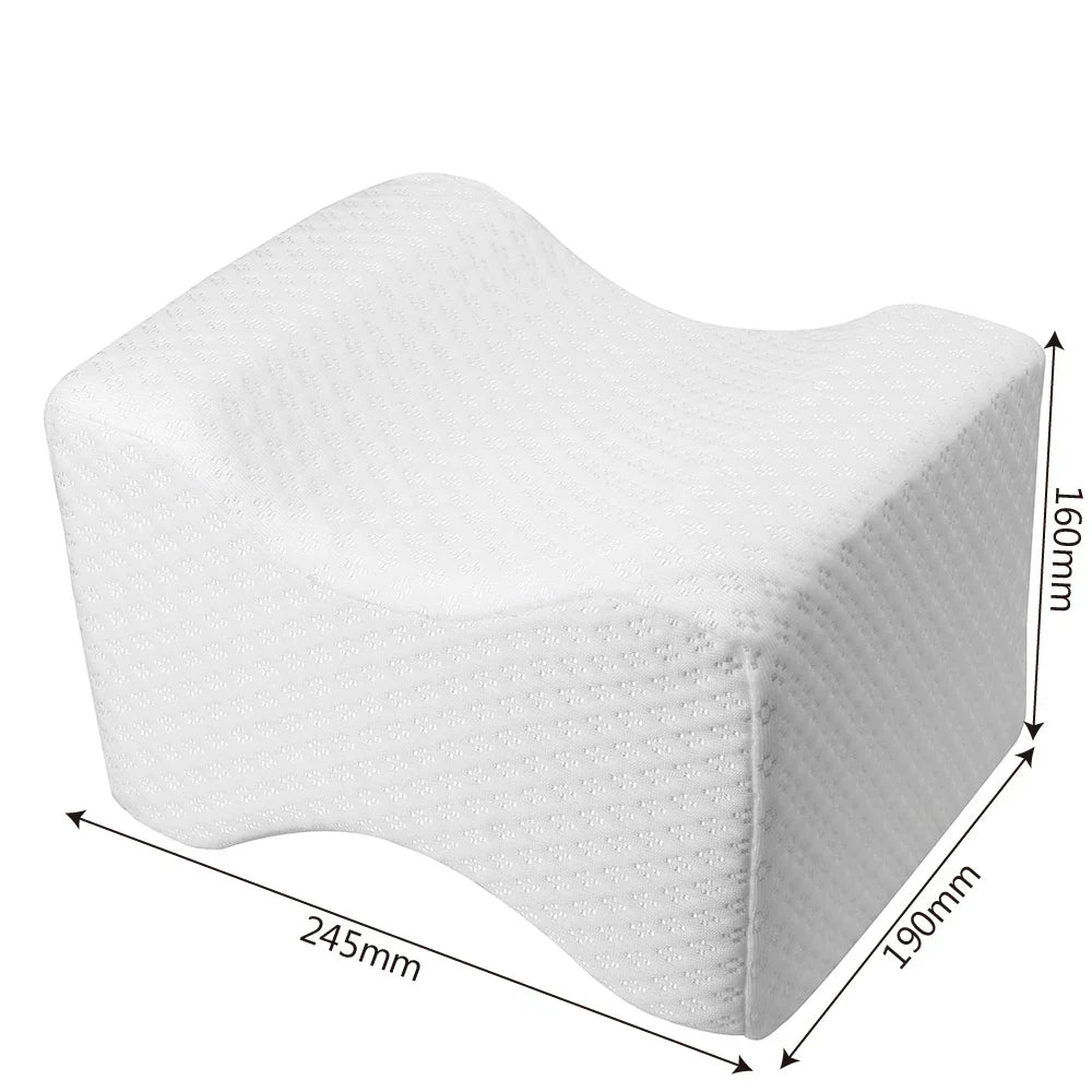 Memory Foam Knee Pillow Back Support Align Spine