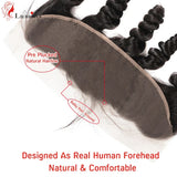 Loose Wave Frontal 13x4 Swiss Lace Frontal Ear