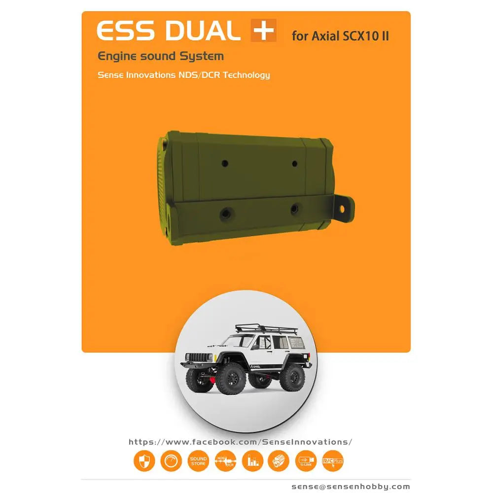 RC Car Sense ESS-ONE ESS-DUAL Speakers Engine Sound