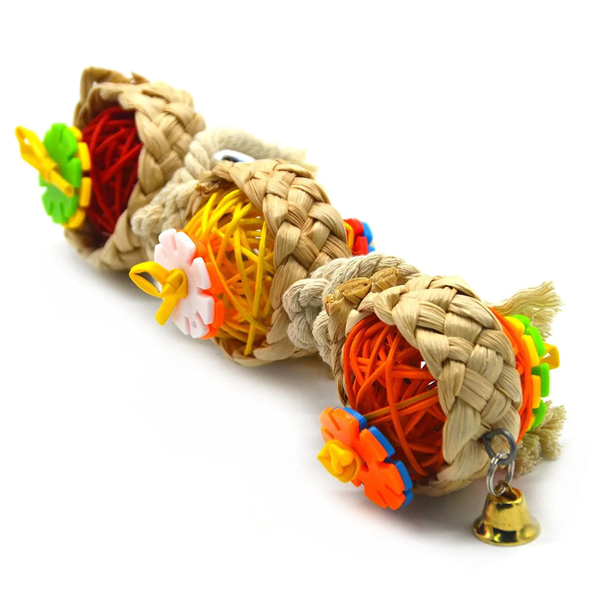 Parrot Shredder Toy Dry Anti-biting Parrot Cage Foraging