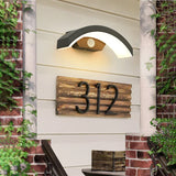 Moden waterproof outdoor wall lamp PIR motion sensor