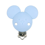 BOBO.BOX 10pc Silicone Beads Mikey Mouse Round Shape