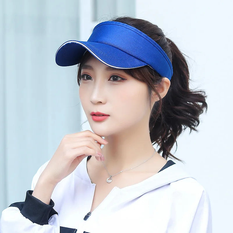 Summer Breathable Air Sun Hats Men Women Adjustable