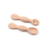 BPA Free Baby Pre-Spoon Set Silicone Self Feeding
