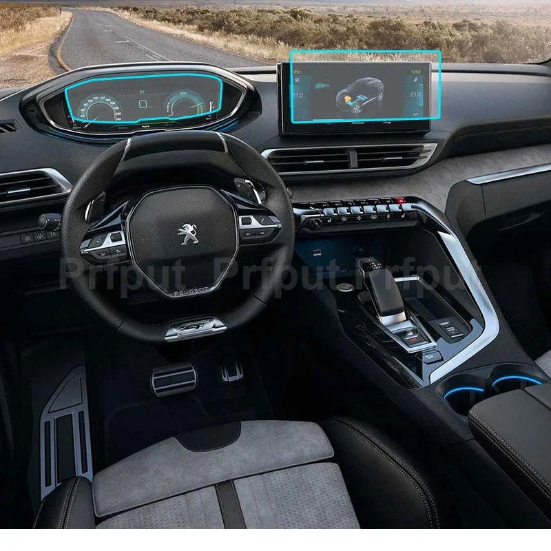 Car Navigtion Tempered Glass LCD Screen Protective Film
