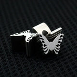 Butterfly Titanium Alloy Brass Knife Umbrella Rope Pendants
