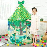 Kids Tent Space Play House Tent Ocean Ball