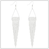 Baroque Long Tassels Dangle Earrings for Women Accessories