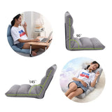 Japanese Floor Chair Folding Adjustable Lazy Sofa Chair