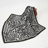 Luxury Women Silk Scarf Square Shawls Lady Bandana