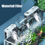 220V Upgrade Aquarium External Waterfall Filter Cleaner Silent