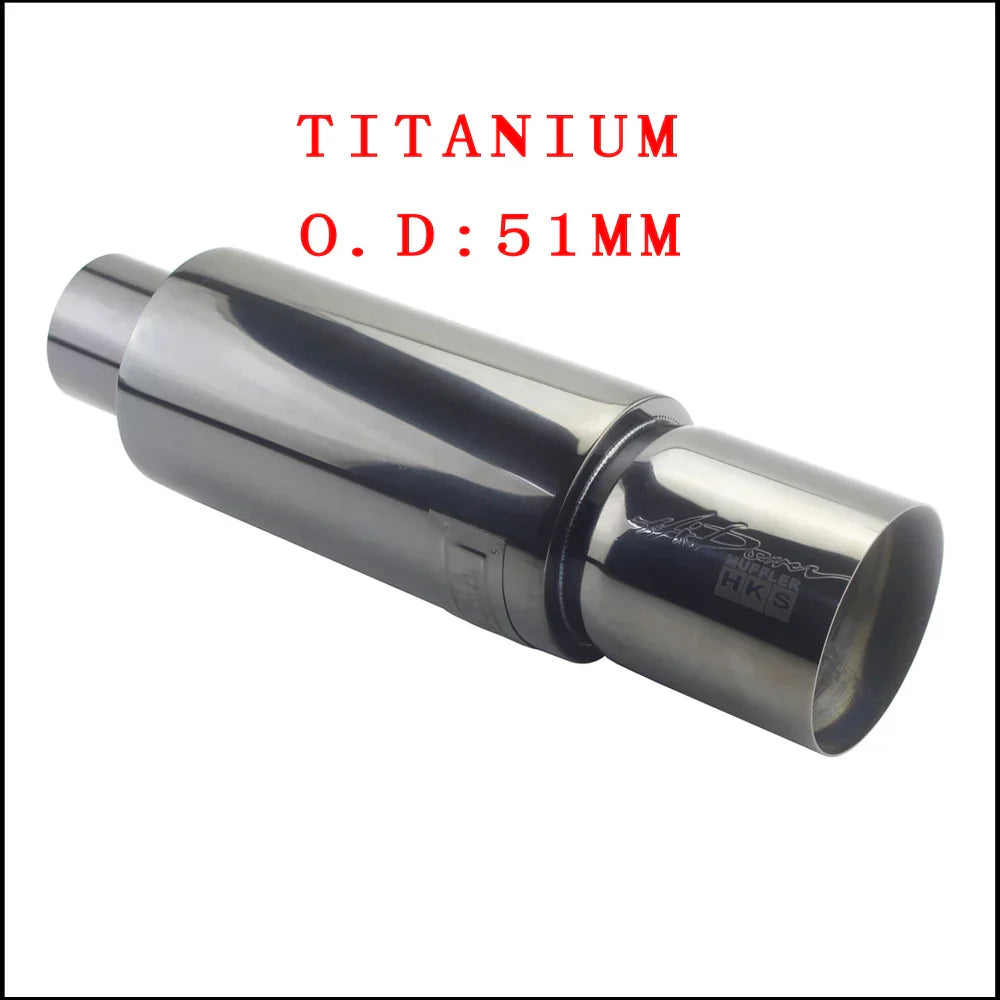 Car motorbike Exhaust systems Muffler Tip Universal Stainless