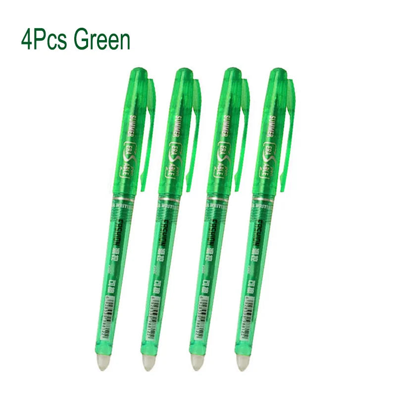 DELVTCH Erasable Gel Pen 0.7mm 0.5mm Bullet Tip
