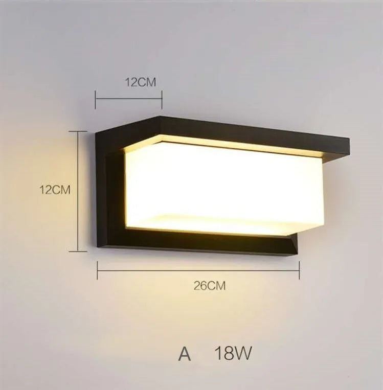 Led Waterproof Outdoor Indoor Fixtures Radar 18W 110V