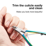MR.GREEN Gorgeous Colorful Cuticle Nippers Cuticle Clippers Nail