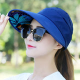 Summer Sun Protection Folding Sun Hat For Women