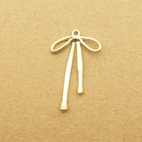 10pcs Bow Charm for Jewelry Making Craft Supplies