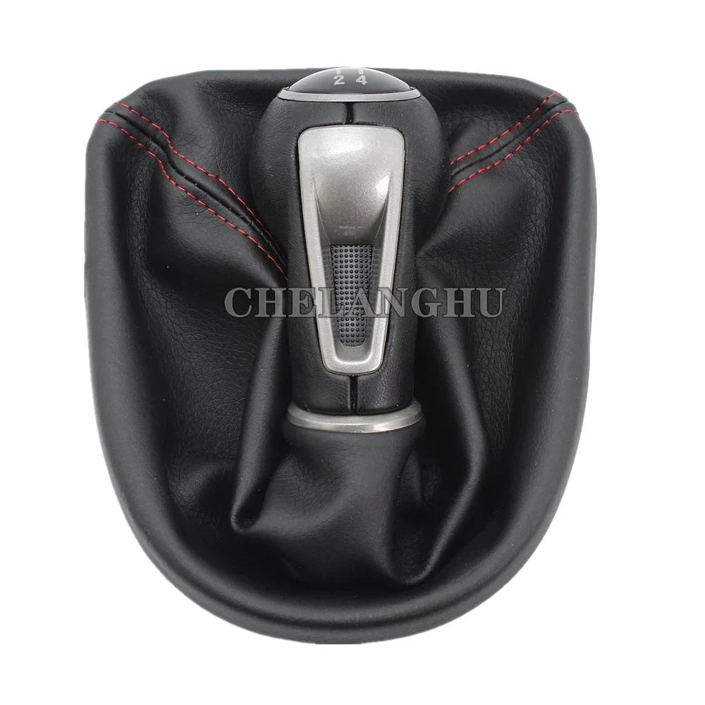 5/6 Speed MT Gear Shift Knob with PU Leather Boot for Seat Leon (2006-2012)