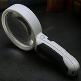 5 Times Optical Magnifying Glass With LED Lights