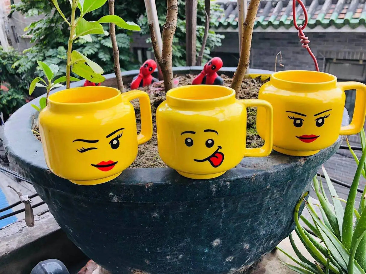 Smile Ceramic Mug Cartoon Coffee Milk Tea Water